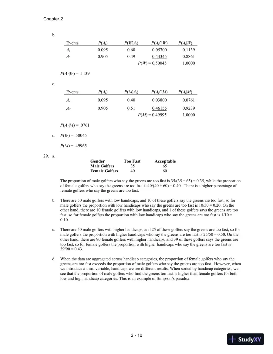 Solution Manual For Quantitative Methods For Business, 13th Edition, page 21