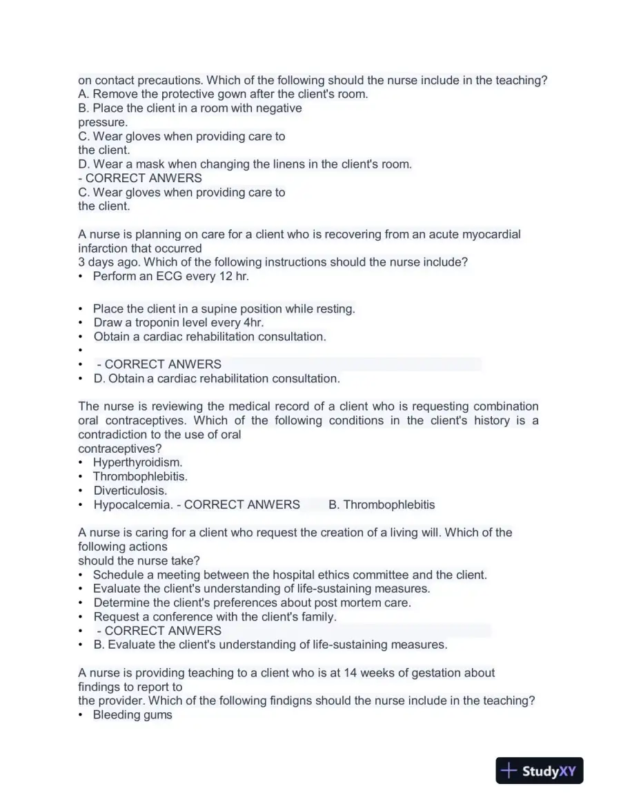 2019 ATI RN Pediatrics Comprehensive Predictor Exam NGN With Answers (132 Solved Questions), page 6