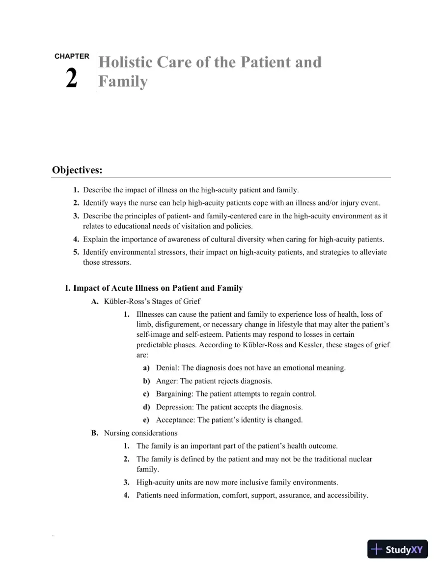 Class Notes for High-Acuity Nursing, 7th Edition, page 16