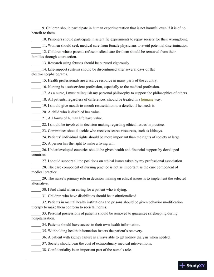 Class Notes for High-Acuity Nursing, 7th Edition, page 22
