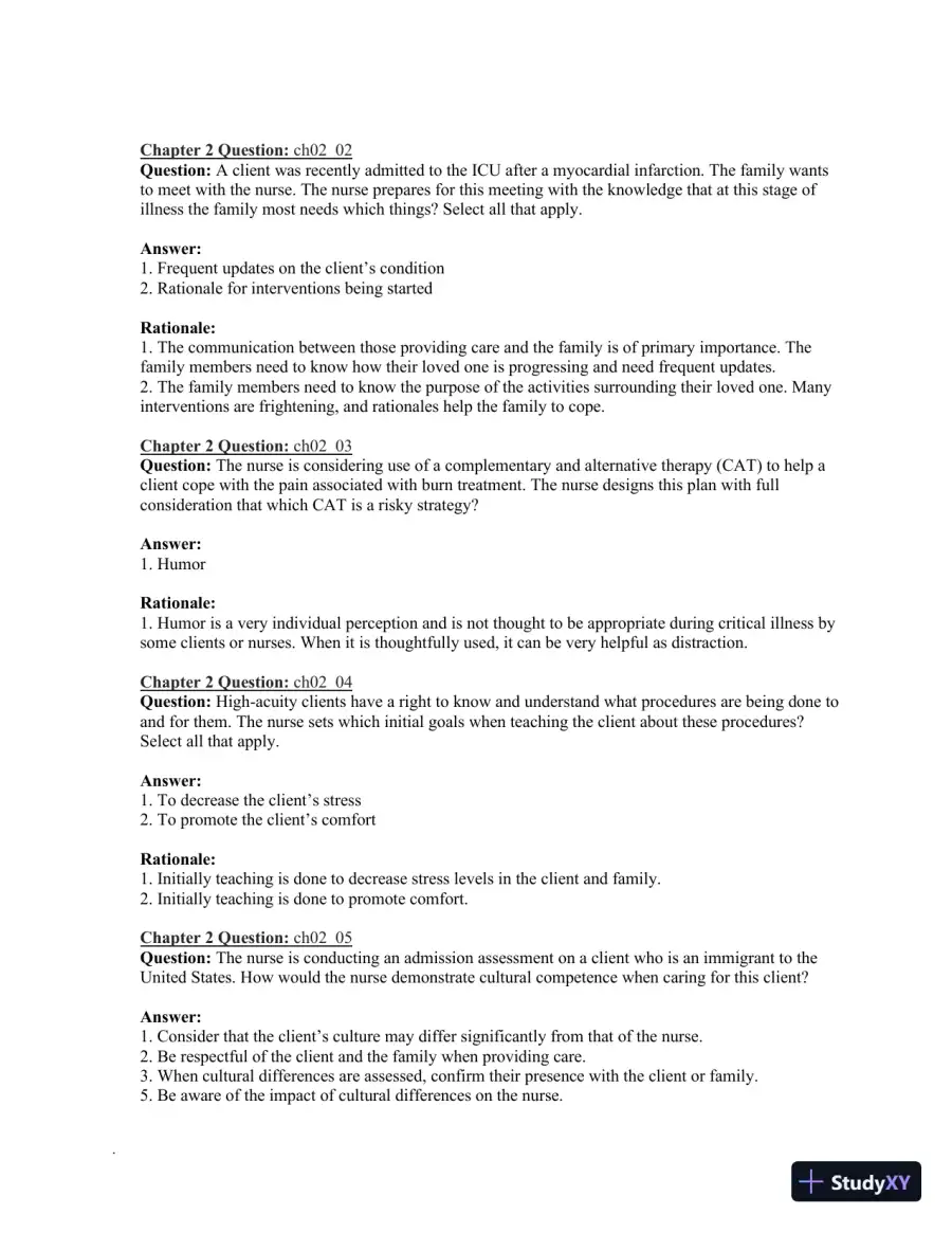Class Notes for High-Acuity Nursing, 7th Edition, page 24