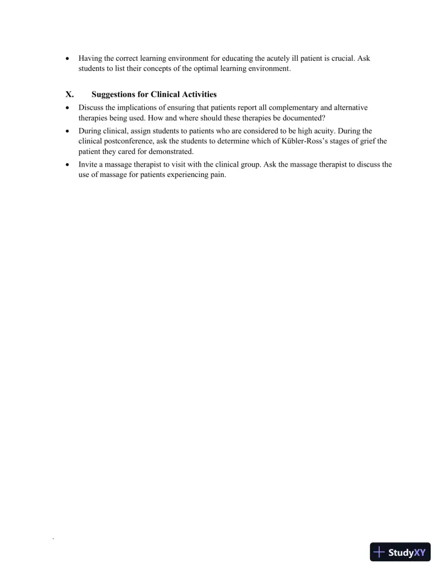Class Notes for High-Acuity Nursing, 7th Edition, page 29