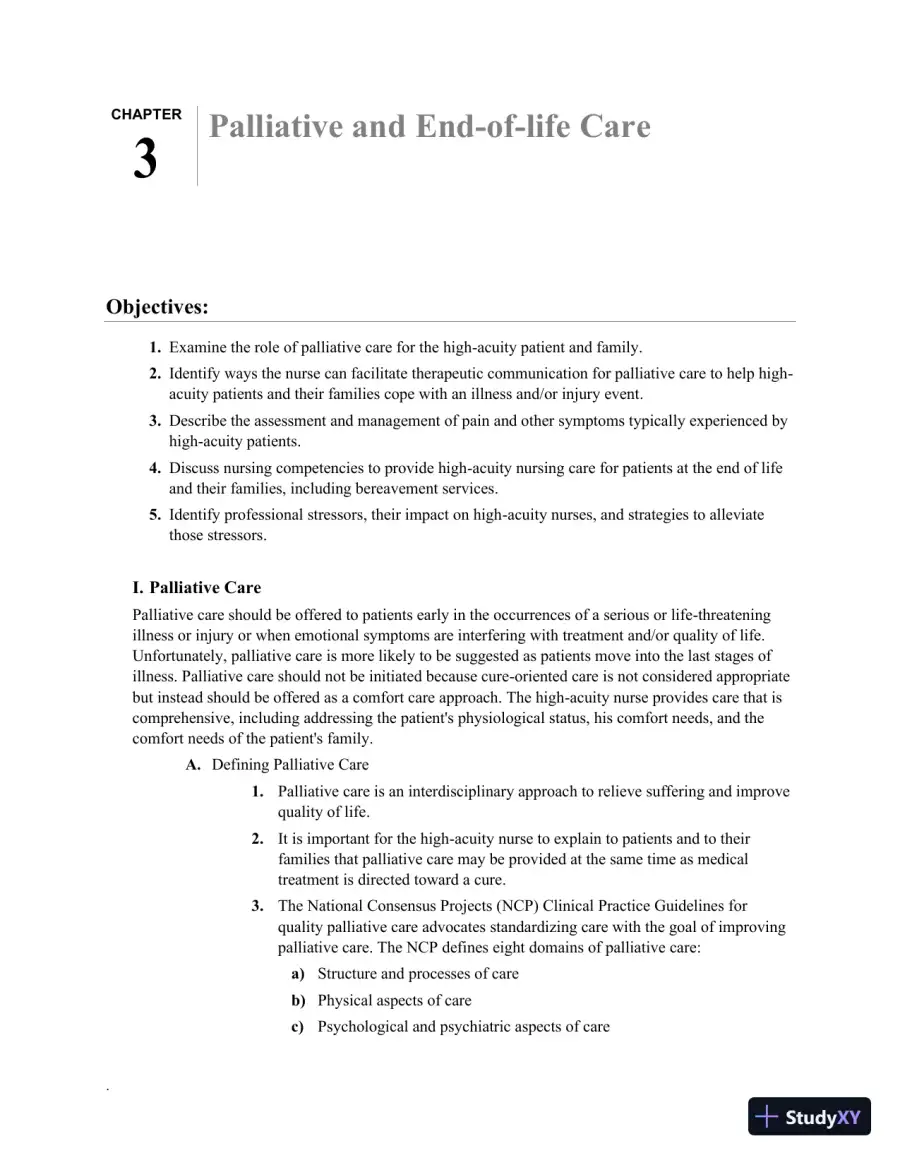 Class Notes for High-Acuity Nursing, 7th Edition, page 30