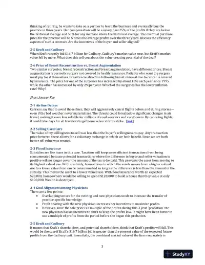 Managerial Economics, 3rd Edition Solution Manual - Page 6 preview image