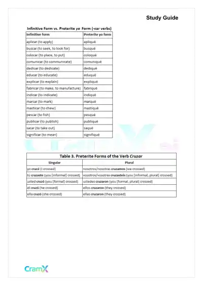 Spanish I - The Imperfect Tense - Page 3 preview image