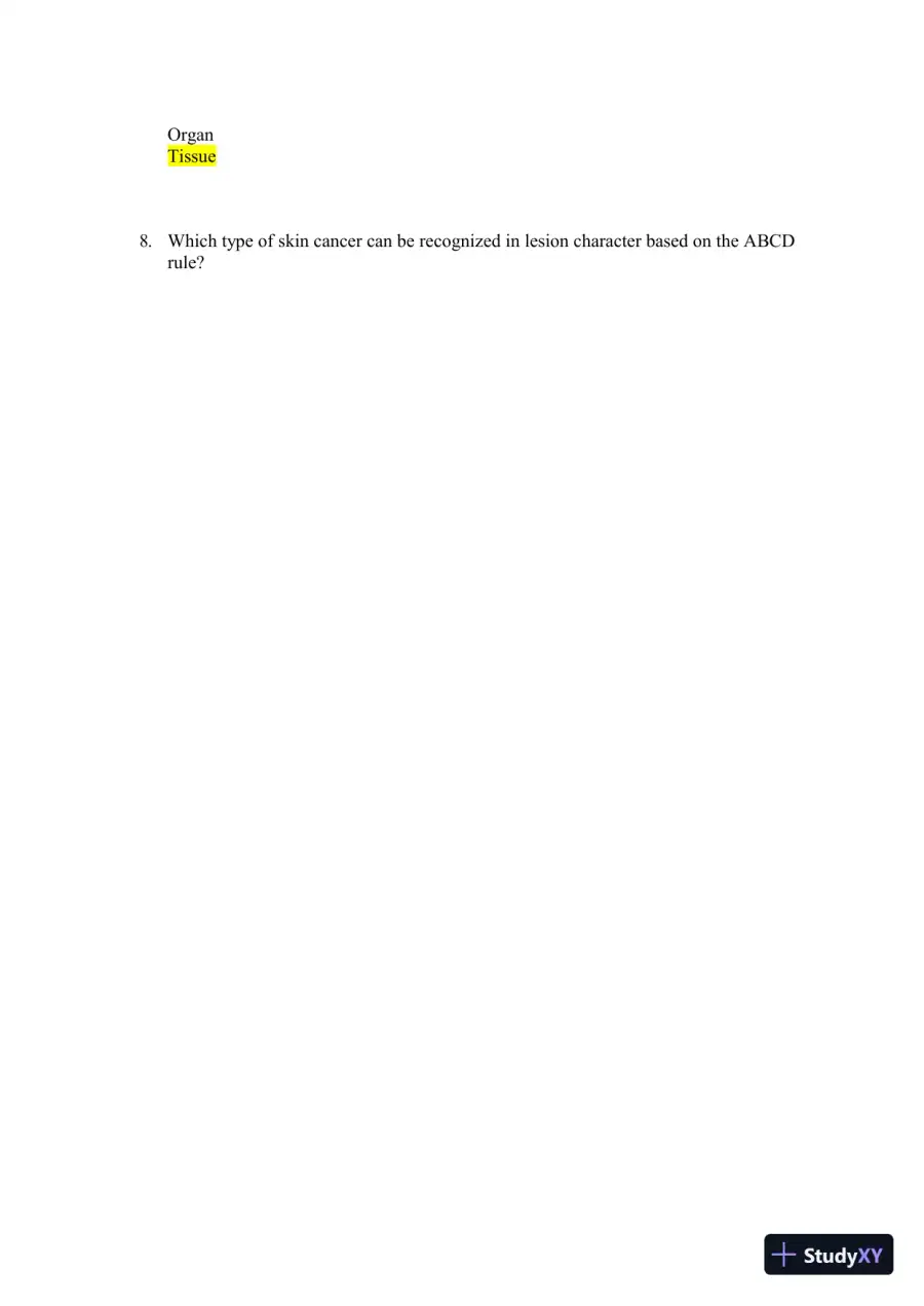 2024-2025 HESI A2 Anatomy and Physiology Practice Exam with Answers (588 Solved Questions), page 3