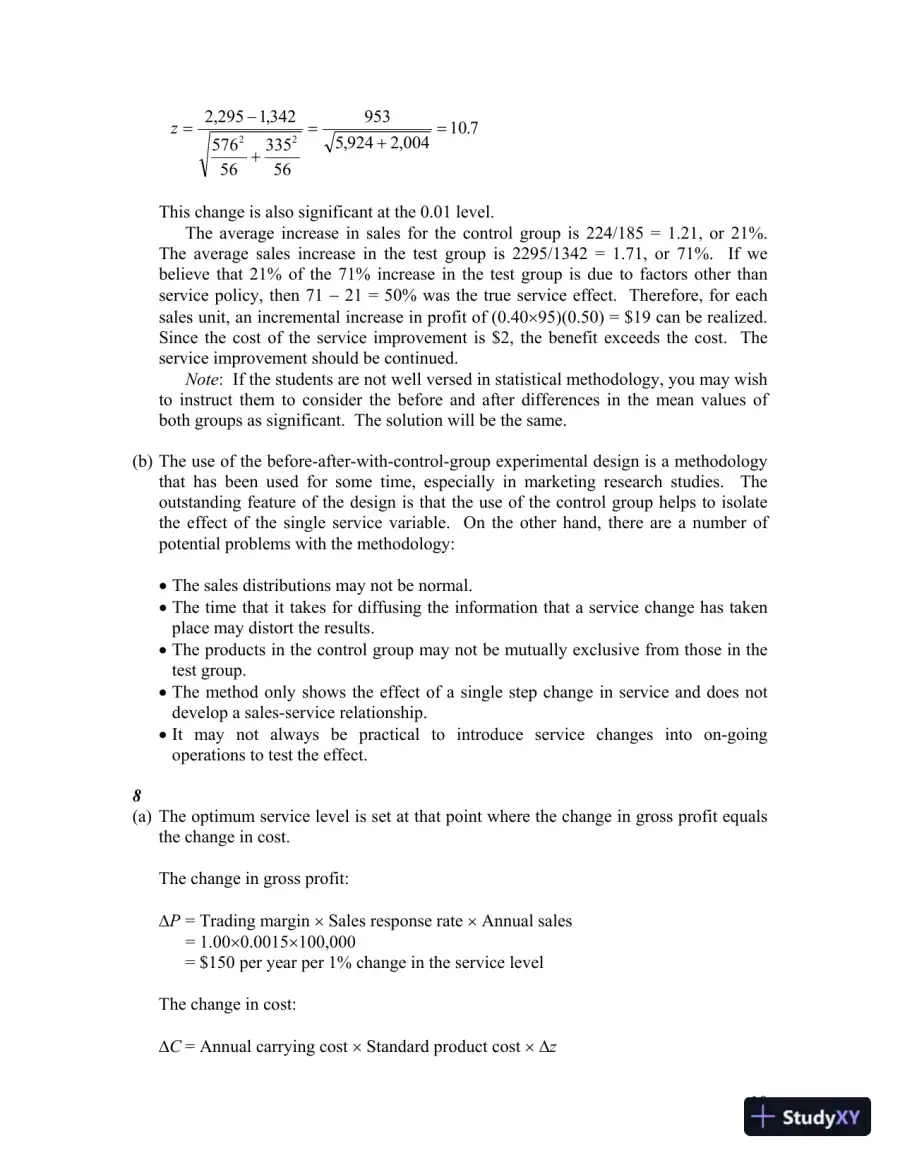 Solution Manual for Business Logistics/Supply Chain Management, 5th Edition, page 13