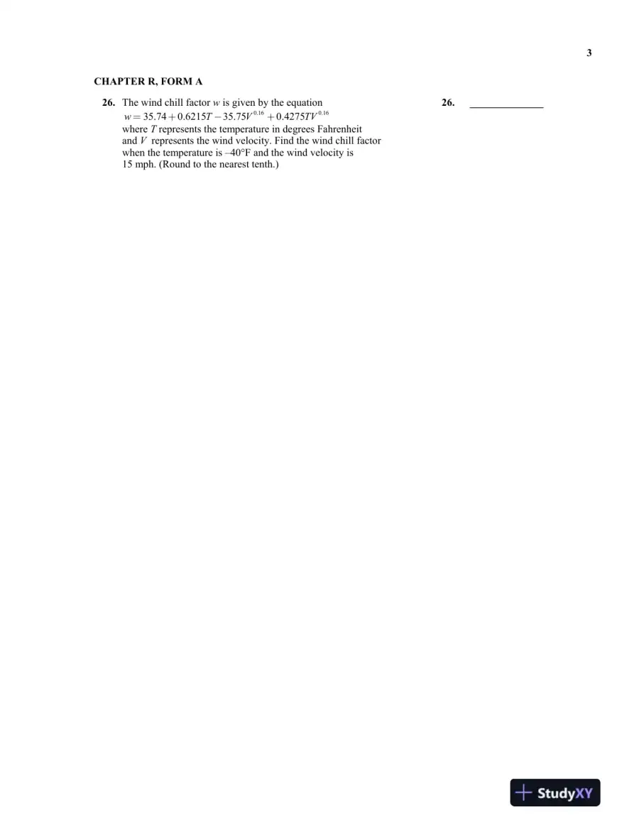 Test Bank for College Algebra, 13th Edition, page 6