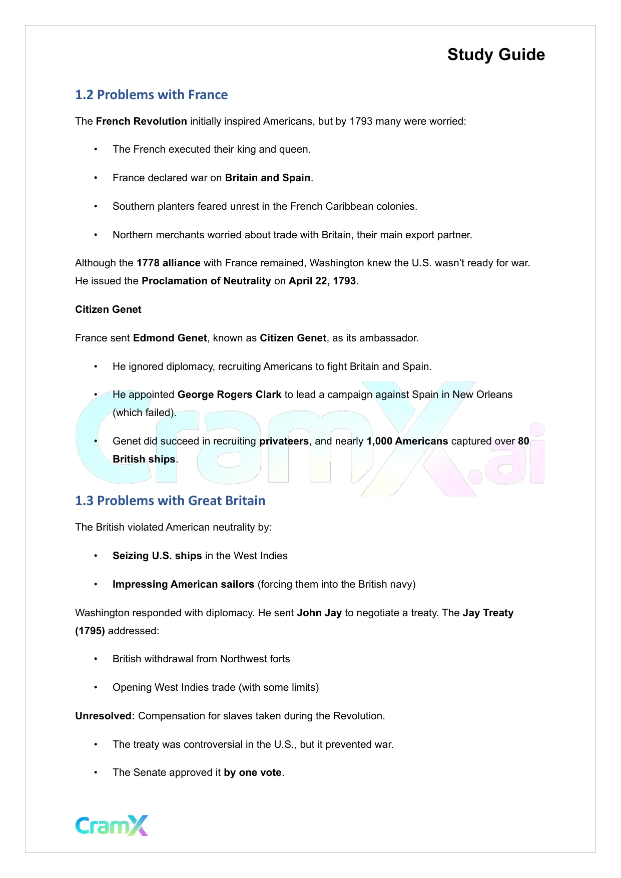 U.S. History I - Challenges for a New Nation - Page 2 preview image