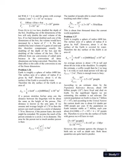 Physics For The Life Sciences , 2nd UK Ed. Edition Solution Manual - Page 10 preview image