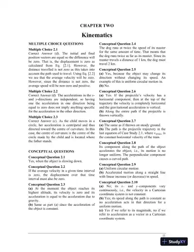 Physics For The Life Sciences , 2nd UK Ed. Edition Solution Manual - Page 12 preview image