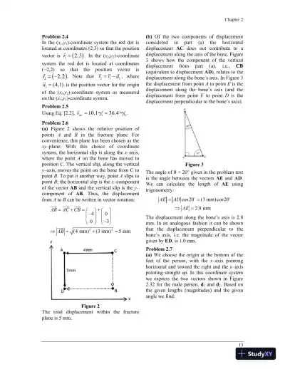 Physics For The Life Sciences , 2nd UK Ed. Edition Solution Manual - Page 14 preview image