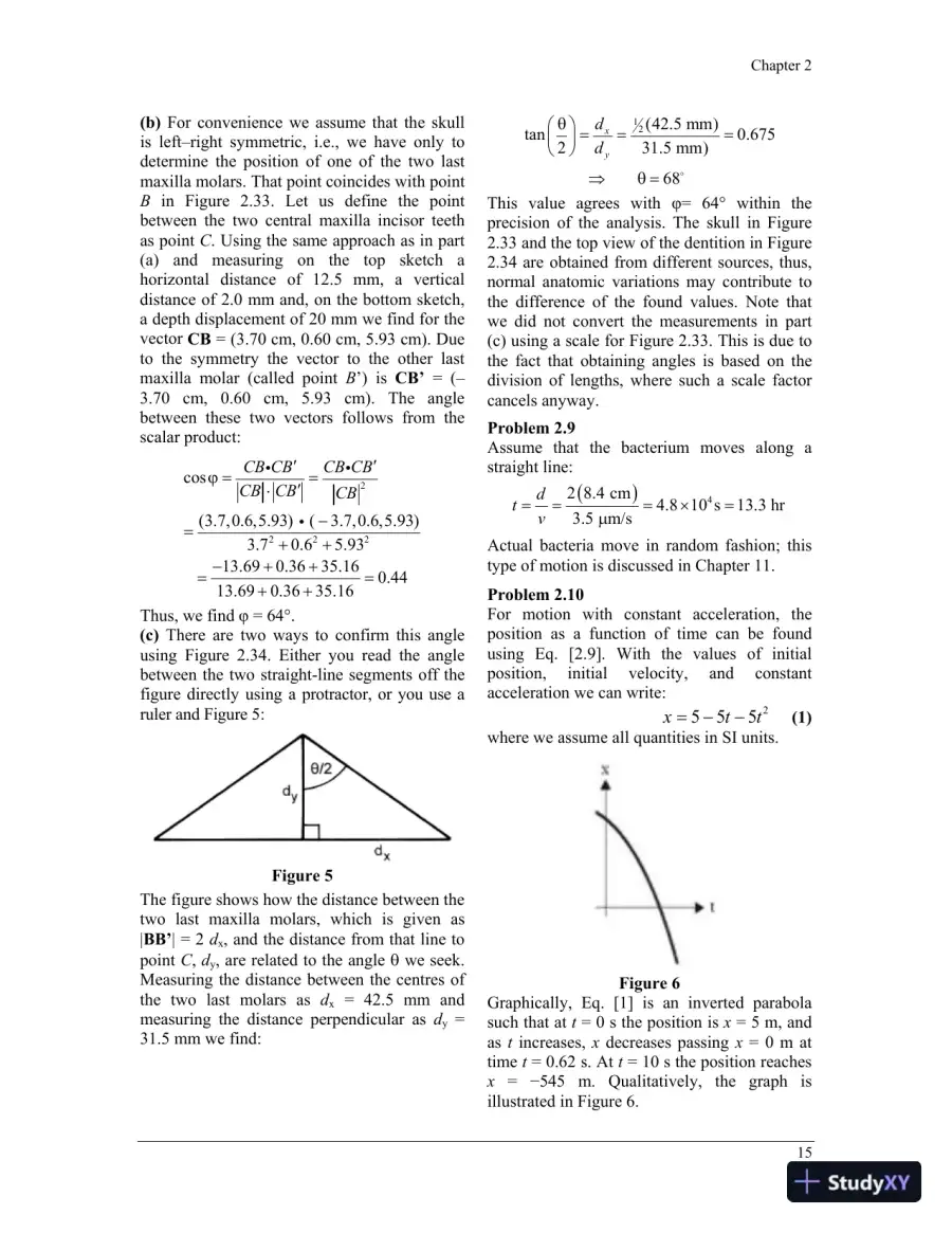 Physics For The Life Sciences , 2nd UK Ed. Edition Solution Manual, page 16