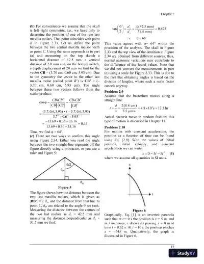 Physics For The Life Sciences , 2nd UK Ed. Edition Solution Manual - Page 16 preview image