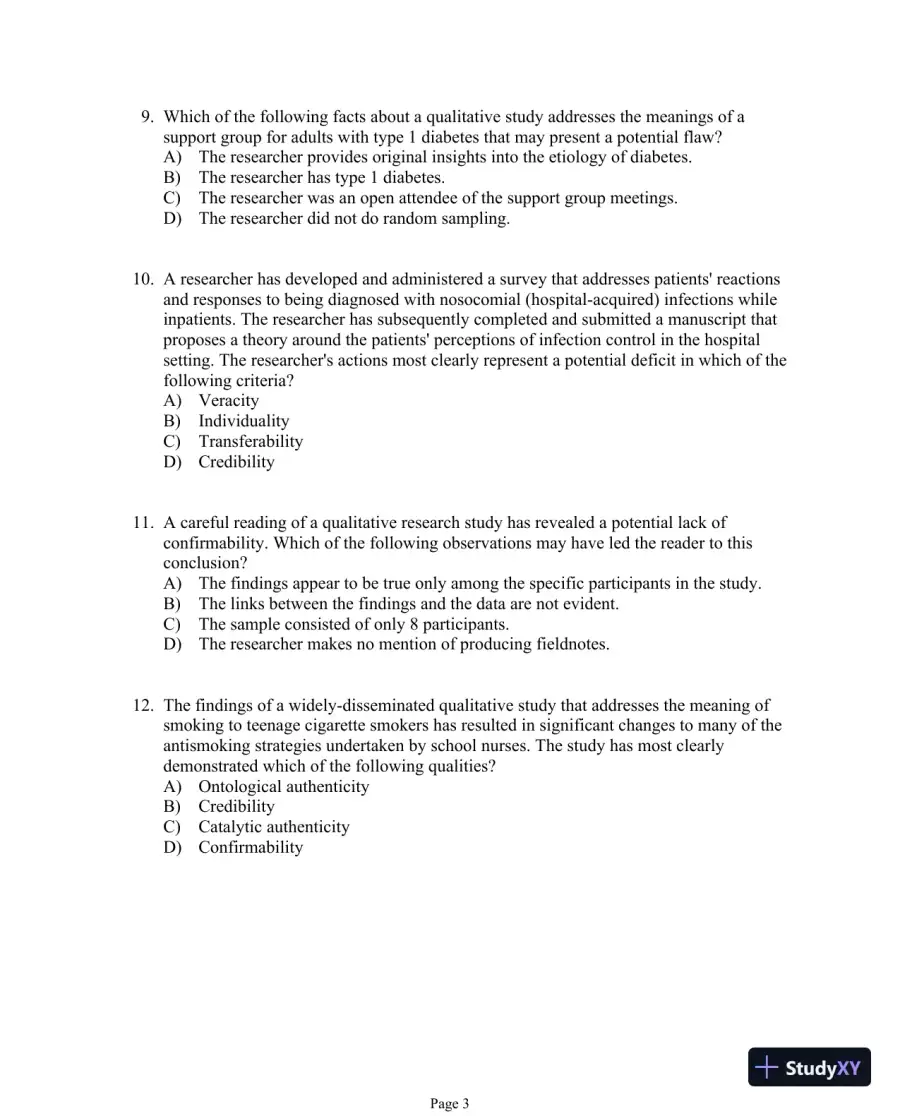 Test Bank For Evidence-Based Practice in Nursing and Healthcare, 4th Edition, page 24