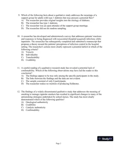 Test Bank For Evidence-Based Practice in Nursing and Healthcare, 4th Edition - Page 24 preview image