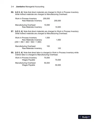 Solution Manual For Managerial Accounting, 7th Edition - Page 17 preview image