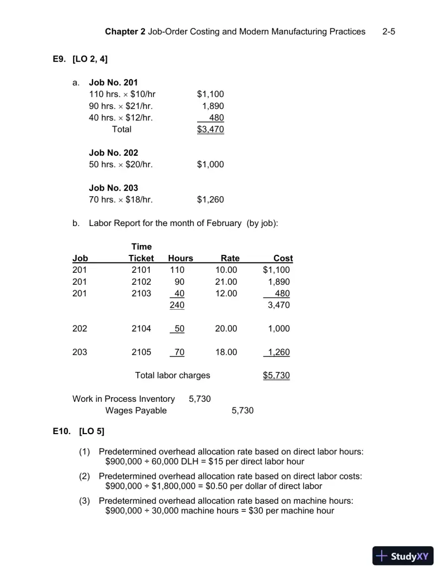 Solution Manual For Managerial Accounting, 7th Edition, page 18