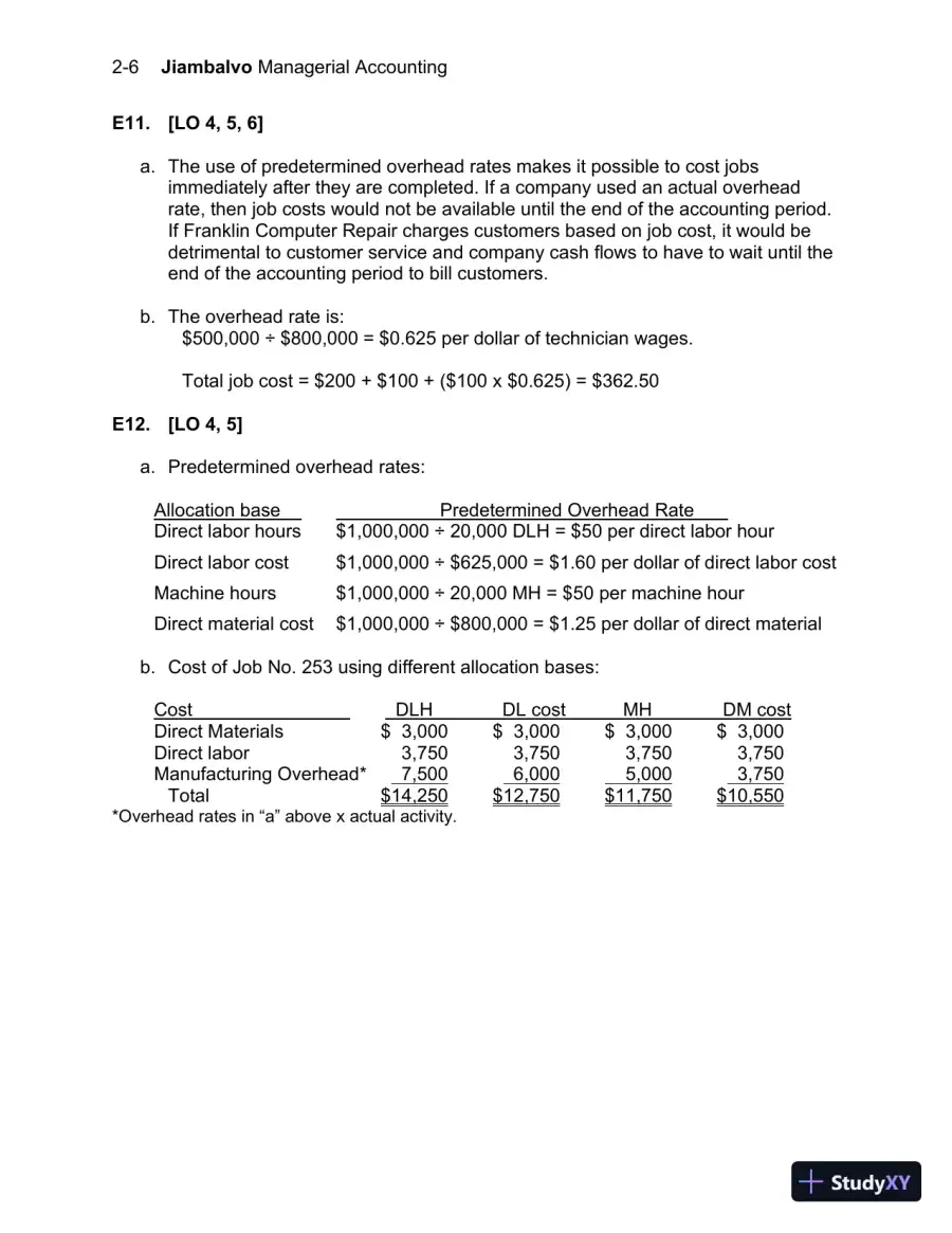 Solution Manual For Managerial Accounting, 7th Edition, page 19