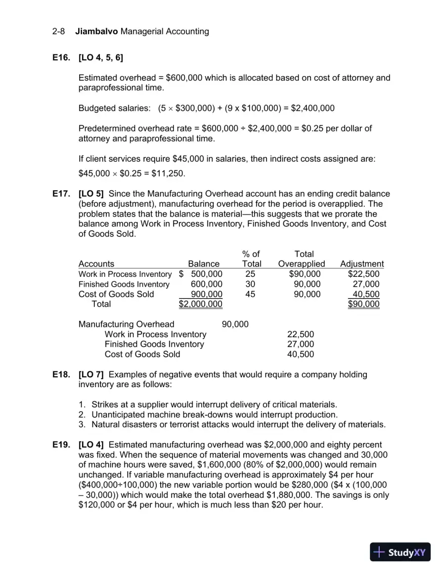 Solution Manual For Managerial Accounting, 7th Edition, page 21