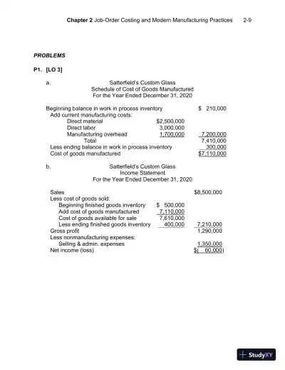 Solution Manual For Managerial Accounting, 7th Edition - Page 22 preview image