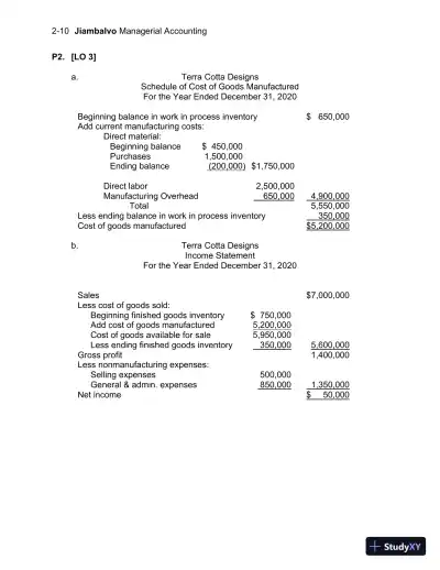 Solution Manual For Managerial Accounting, 7th Edition - Page 23 preview image