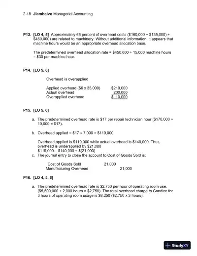 Solution Manual For Managerial Accounting, 7th Edition - Page 31 preview image