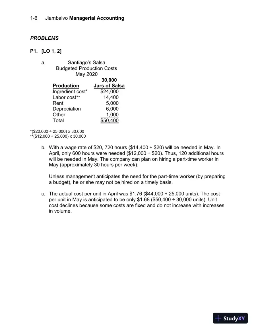 Solution Manual For Managerial Accounting, 7th Edition, page 7