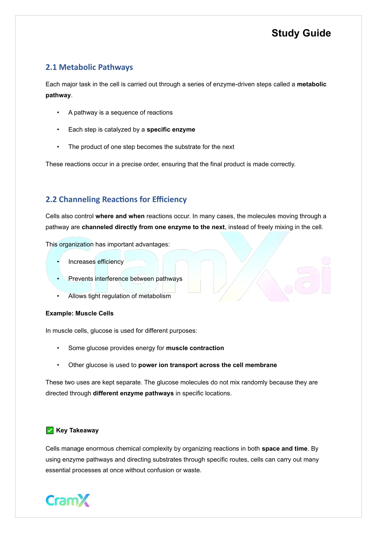 Biochemistry I - Introduction to Biological Energy Flow - Page 2 preview image