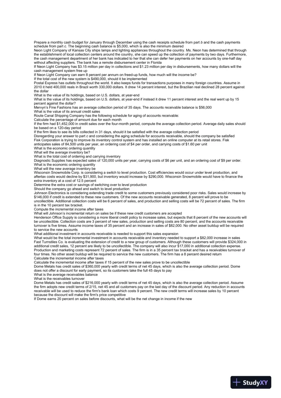 Liberty University BUSI 320 connect homework 3 correct answers 100% guaranteed with explanations, page 3