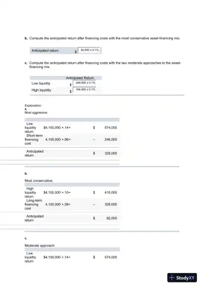 Liberty University BUSI 320 connect homework 3 correct answers 100% guaranteed with explanations - Page 9 preview image