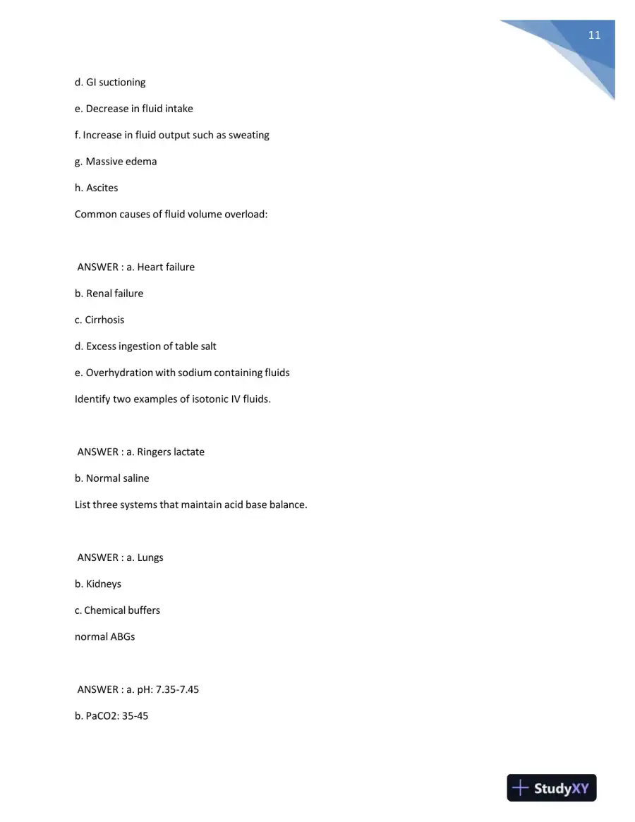 2023 HESI Fundamentals of Nursing Practice Exam With Answers (319 Solved Questions), page 12