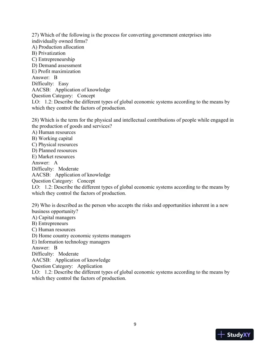 Test Bank for Business Essentials, 13th Edition, page 10