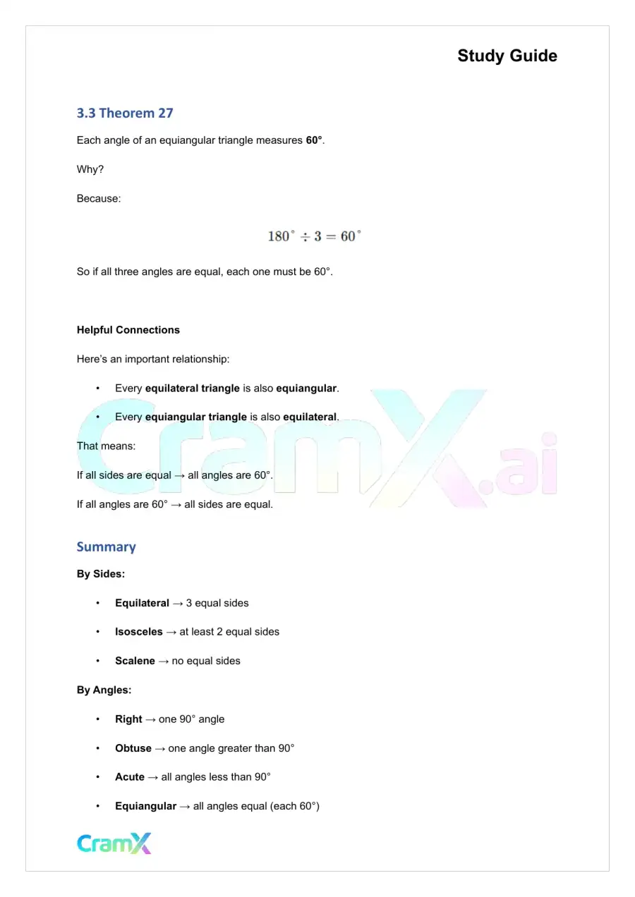 Geometry - Triangles, page 10
