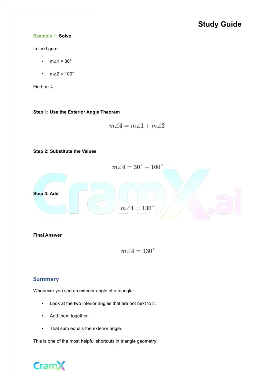 Geometry - Triangles, page 5