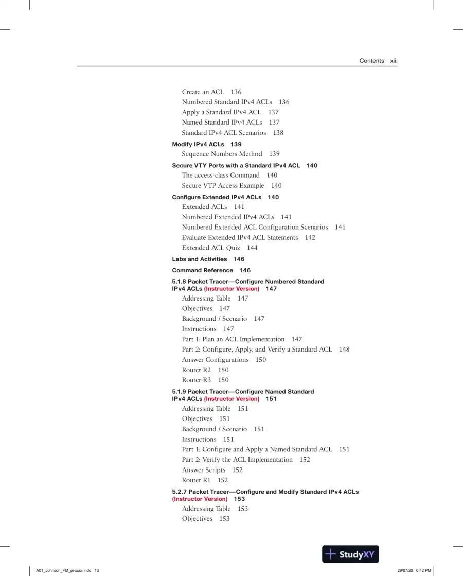 Solution Manual for Enterprise Networking, Security, and Automation Labs and Study Guide (CCNAv7), page 10