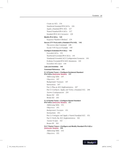 Solution Manual for Enterprise Networking, Security, and Automation Labs and Study Guide (CCNAv7) - Page 10 preview image