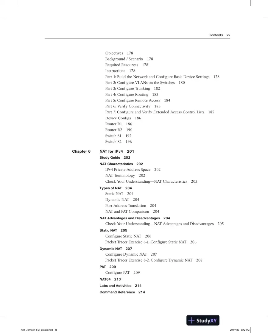 Solution Manual for Enterprise Networking, Security, and Automation Labs and Study Guide (CCNAv7), page 12