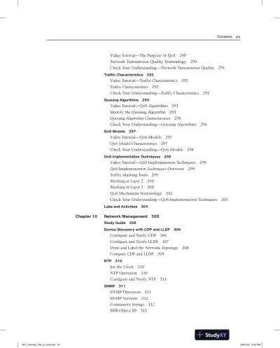 Solution Manual for Enterprise Networking, Security, and Automation Labs and Study Guide (CCNAv7) - Page 16 preview image