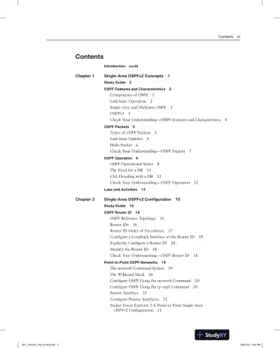 Solution Manual for Enterprise Networking, Security, and Automation Labs and Study Guide (CCNAv7) - Page 4 preview image