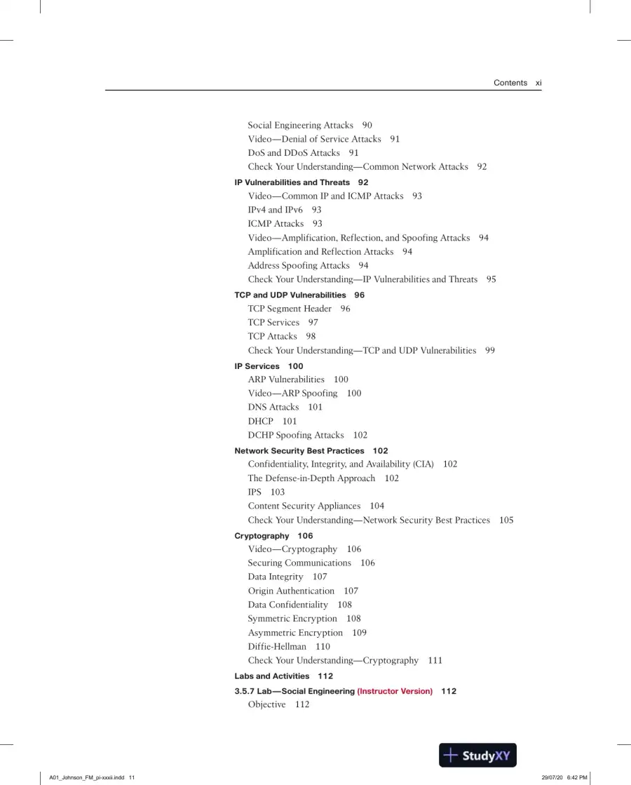 Solution Manual for Enterprise Networking, Security, and Automation Labs and Study Guide (CCNAv7), page 8