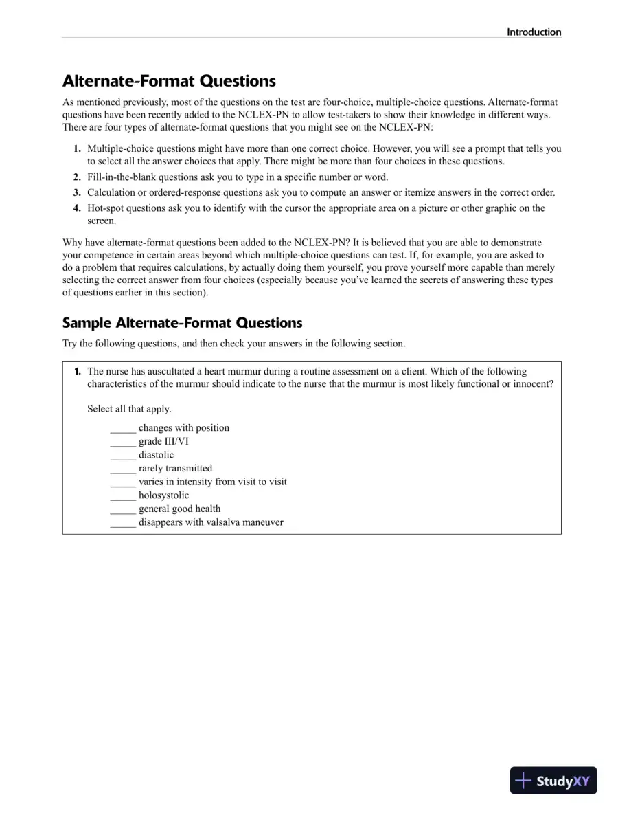 CliffsTestPrep NCLEX-RN (2011), page 14