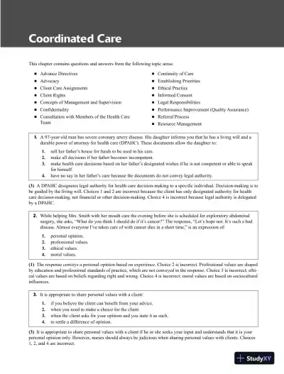 CliffsTestPrep NCLEX-RN (2011) - Page 22 preview image