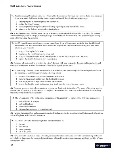 CliffsTestPrep NCLEX-RN (2011) - Page 25 preview image