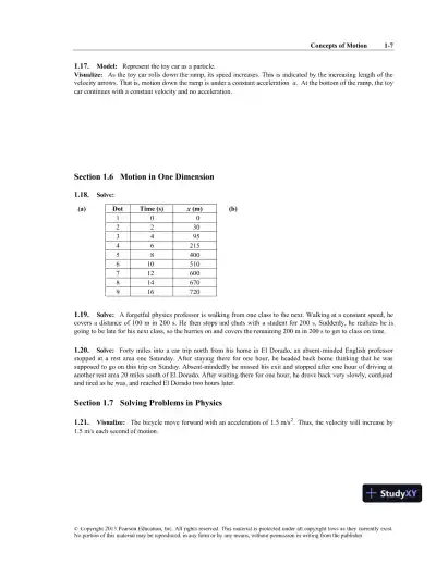 Solution Manual for Physics: for Scientists and Engineers with Modern Physics, 3rd Edition - Page 14 preview image