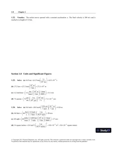 Solution Manual for Physics: for Scientists and Engineers with Modern Physics, 3rd Edition - Page 15 preview image