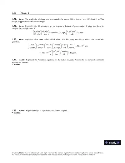 Solution Manual for Physics: for Scientists and Engineers with Modern Physics, 3rd Edition - Page 17 preview image