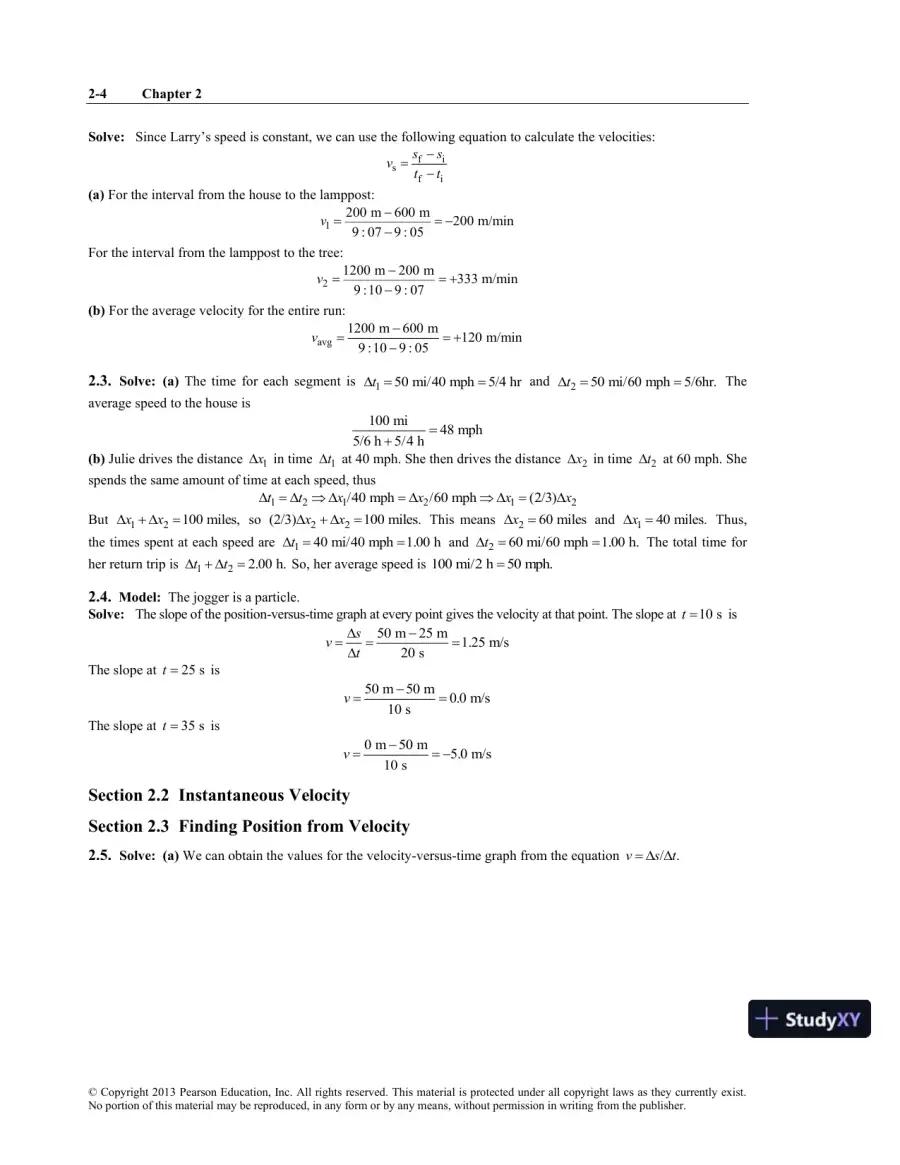 Solution Manual for Physics: for Scientists and Engineers with Modern Physics, 3rd Edition, page 29
