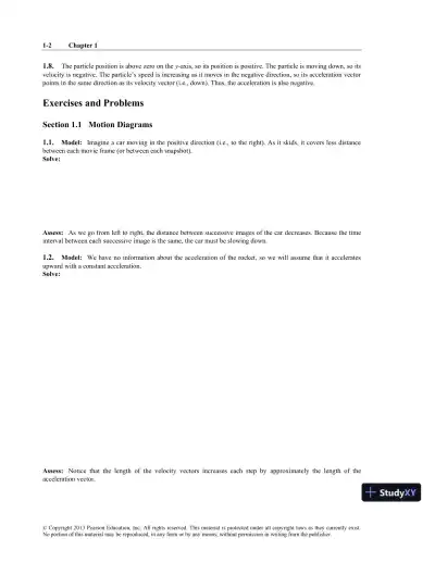 Solution Manual for Physics: for Scientists and Engineers with Modern Physics, 3rd Edition - Page 9 preview image