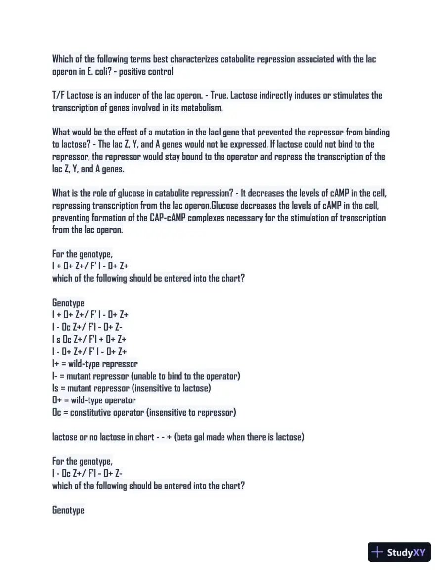 2024 BIOS252 Biology Comprehension Exam With Answers (226 Solved Questions), page 4